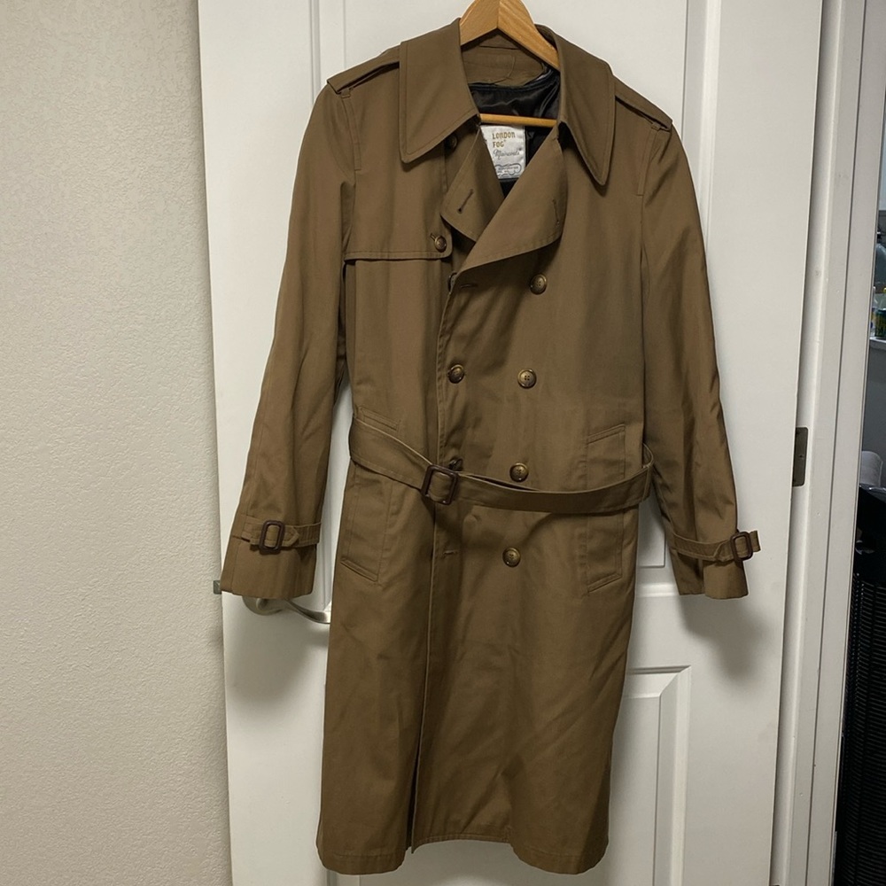 Vintage London fog coat, size 36 regular